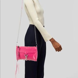 **Authentic** Rebecca Minkoff  Mac Leather Cross Body